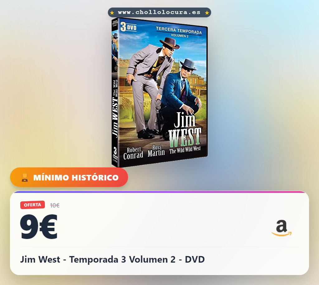Jim West - Temporada 3 Volumen 2  - DVD