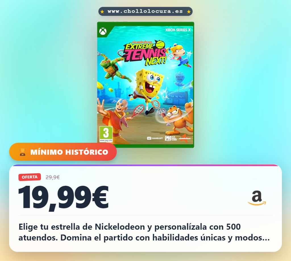 Nickelodeon Extreme Tennis: Next! - Xbox