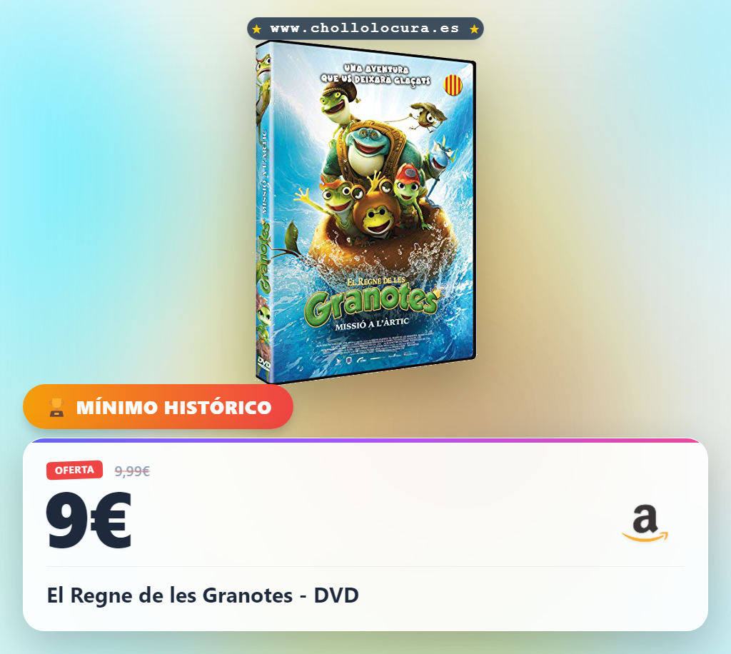 Encuentra el DVD de El Regne de les Granotes con toda la acción a precio de chollo y envío rápido