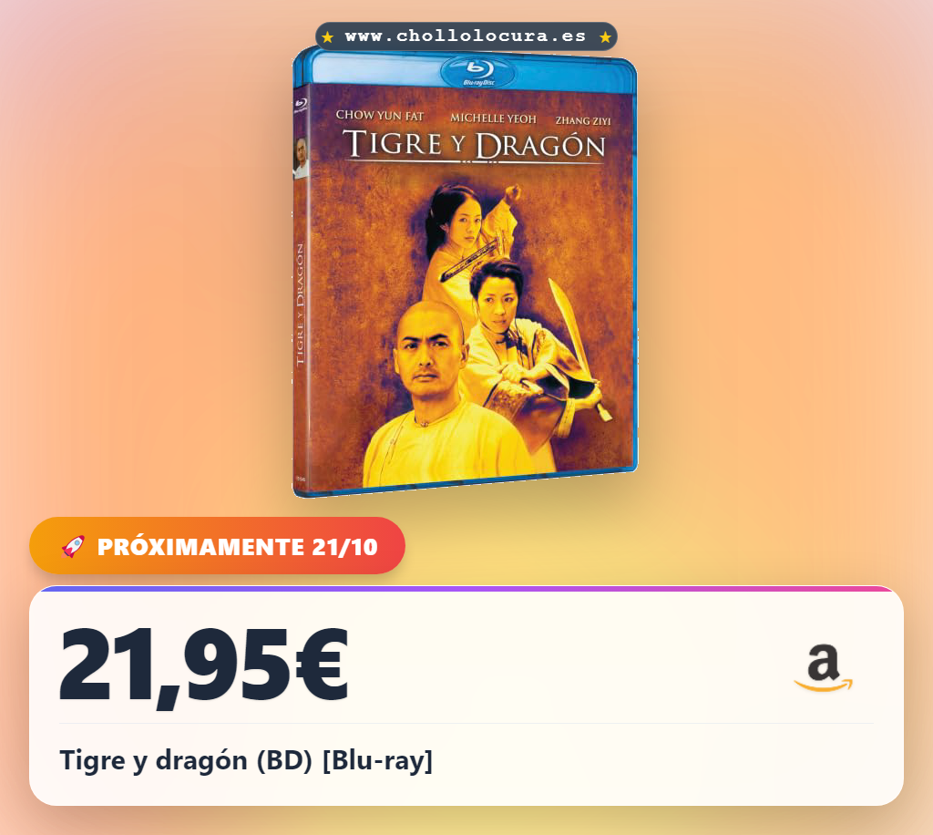 Tigre y dragón (BD) [Blu-ray]