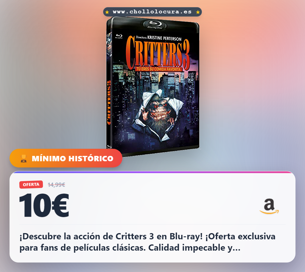 Critters 3 BD 1991 [Blu-ray]
