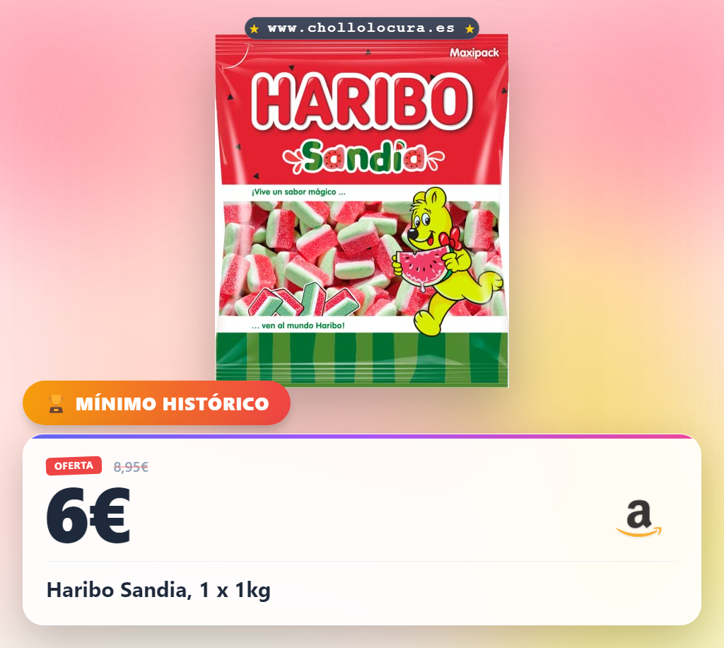 Haribo Sandia, 1 x 1kg