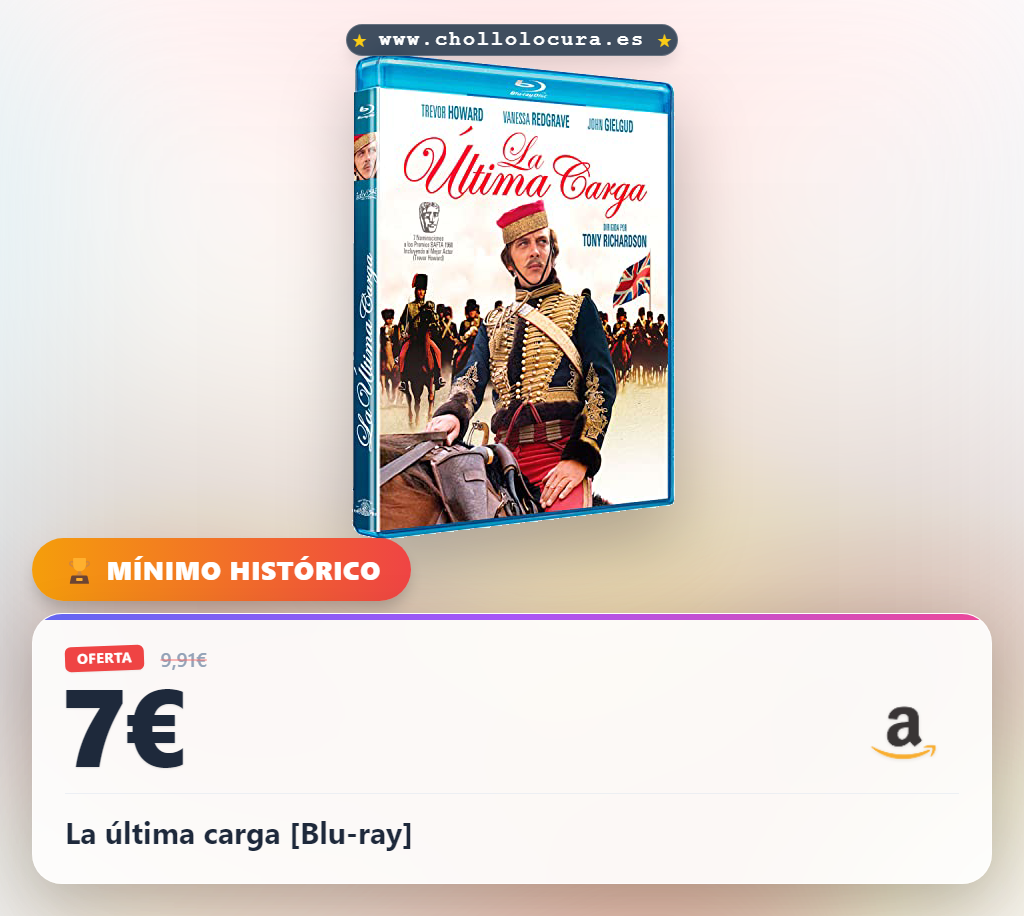 La última carga [Blu-ray]
