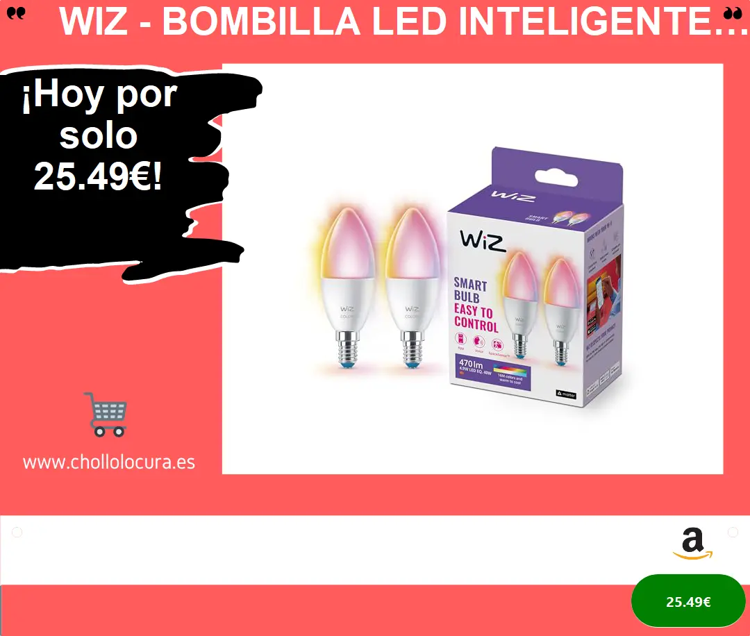 ¿Controla tus luces con solo una voz? ¡Descubre la revolución de WiZ! - Controla tus luces inteligentes con tu voz, sin necesidad de comandos adicionales. Conecta y disfruta de la iluminación dinámica en tu hogar.