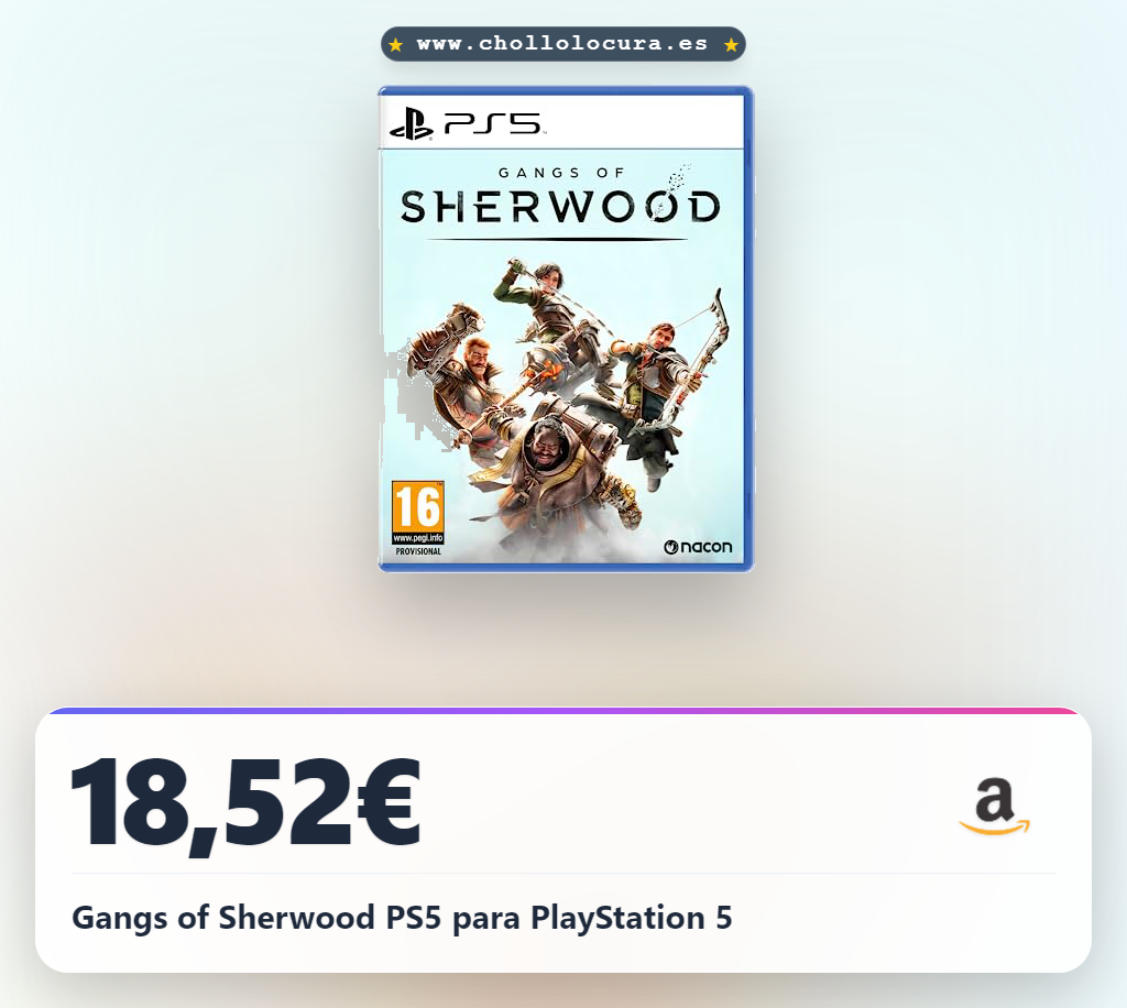 Gangs of Sherwood PS5 para PlayStation 5