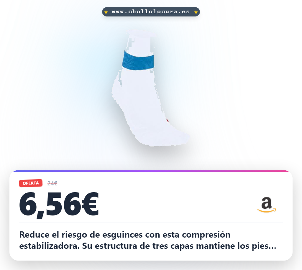 Aprovecha calcetines running hombre de compresión con tecnología de tres capas y ajuste perfecto para máxima estabilidad.