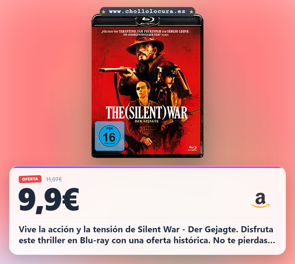 Aprovecha Silent War - Der Gejagte Blu-ray al mejor precio: acción y tensión en oferta histórica