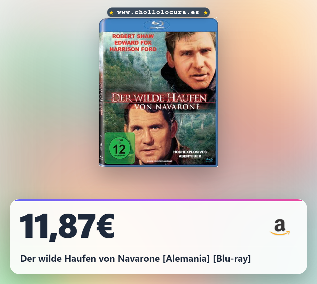 Der wilde Haufen von Navarone [Alemania] [Blu-ray]