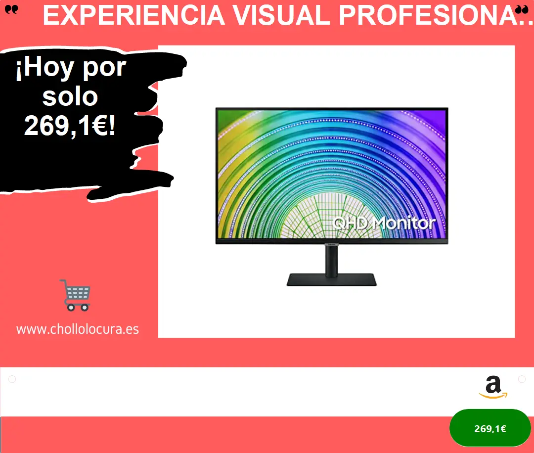 Experiencia Visual Profesional con el Monitor Samsung LS32A600UUUXEN: Detalles nítidos y ajustes versátiles