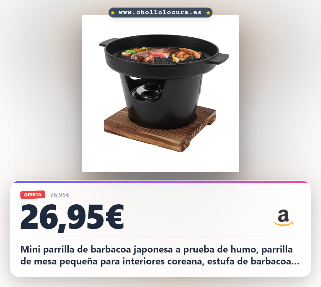 Mini parrilla de barbacoa japonesa a prueba de humo, parrilla de mesa pequeña para interiores coreana, estufa de barbacoa familiar coreana, parrilla portátil para camping y picnic (HN BBQ18A)