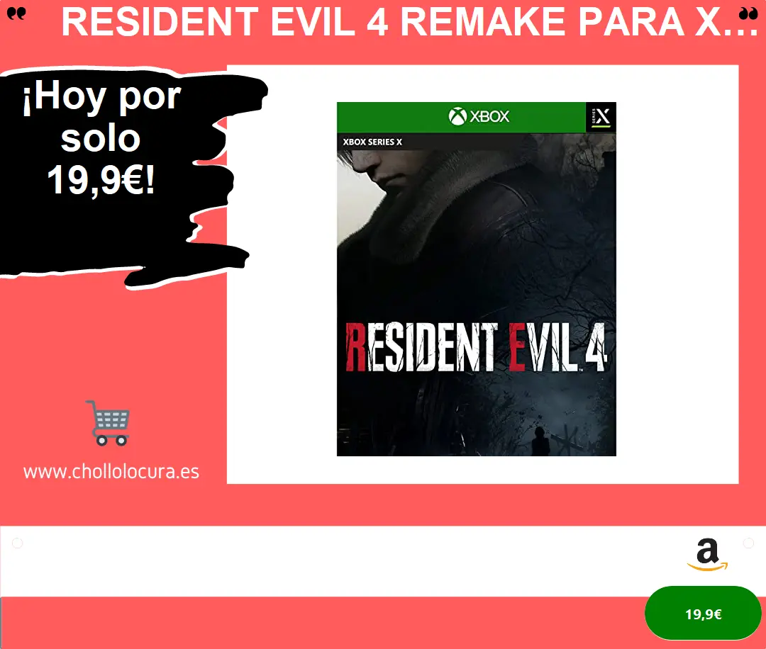 Resident Evil 4 Remake para Xbox Series: Revive la Leyenda del Terror en una Nueva Generación.