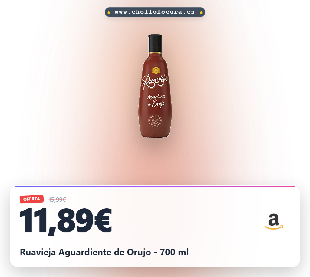 Ruavieja Aguardiente de Orujo - 700 ml