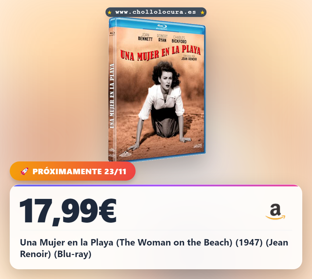 Una Mujer en la Playa (The Woman on the Beach) (1947) (Jean Renoir) (Blu-ray)