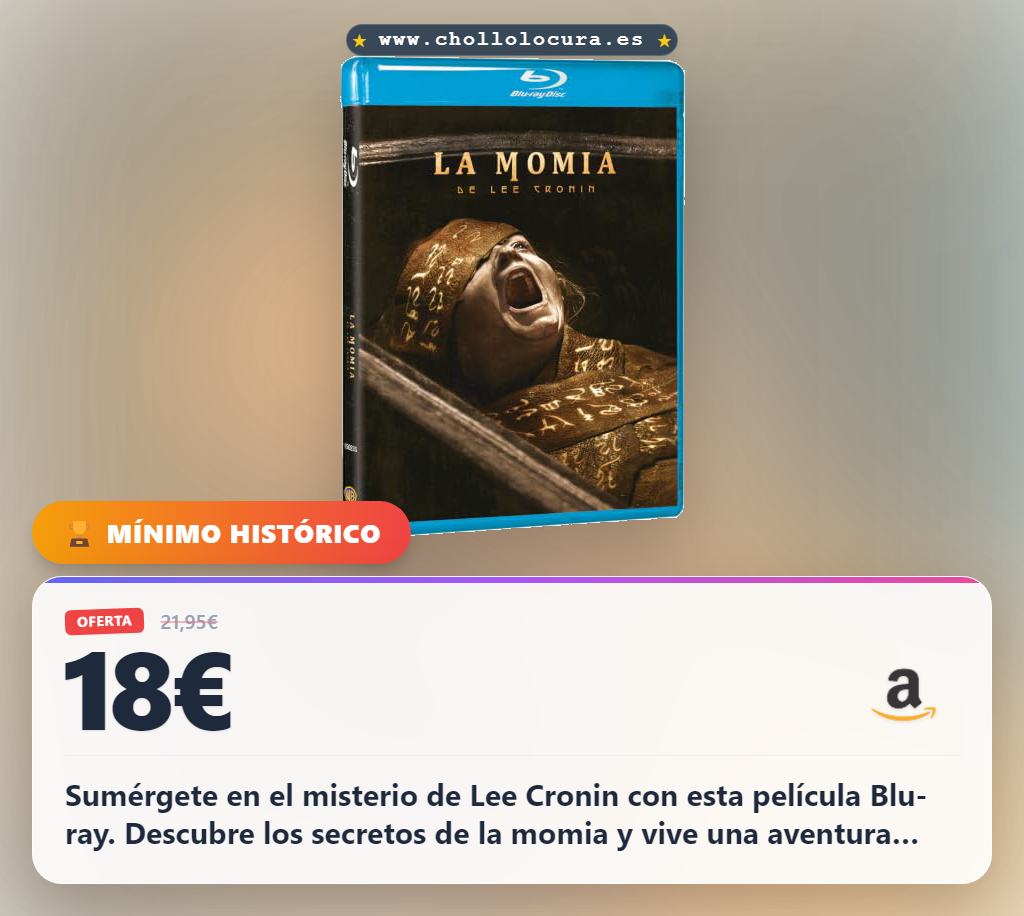 Consigue La momia de Lee Cronin en Blu-ray con la mejor calidad de imagen y sonido