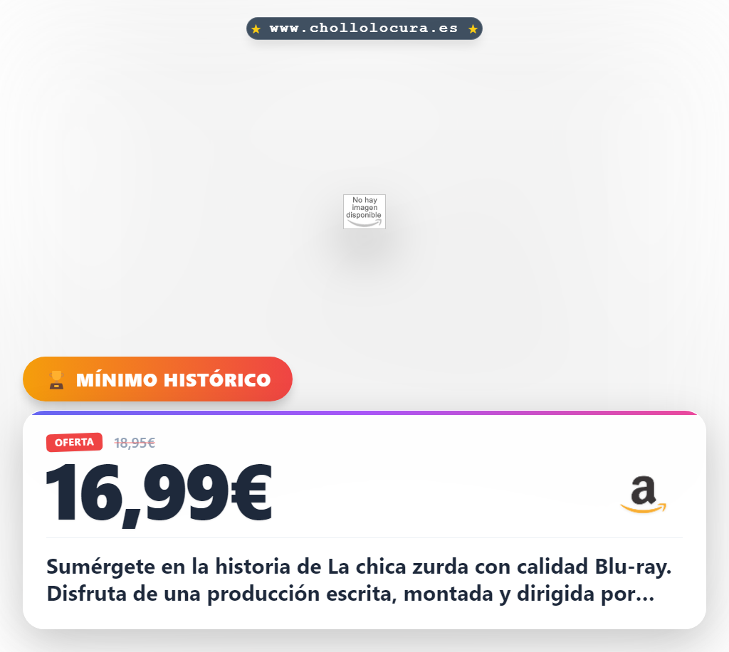 Disfruta de La chica zurda en Blu-ray con producción de Sean Baker al mejor precio de oferta