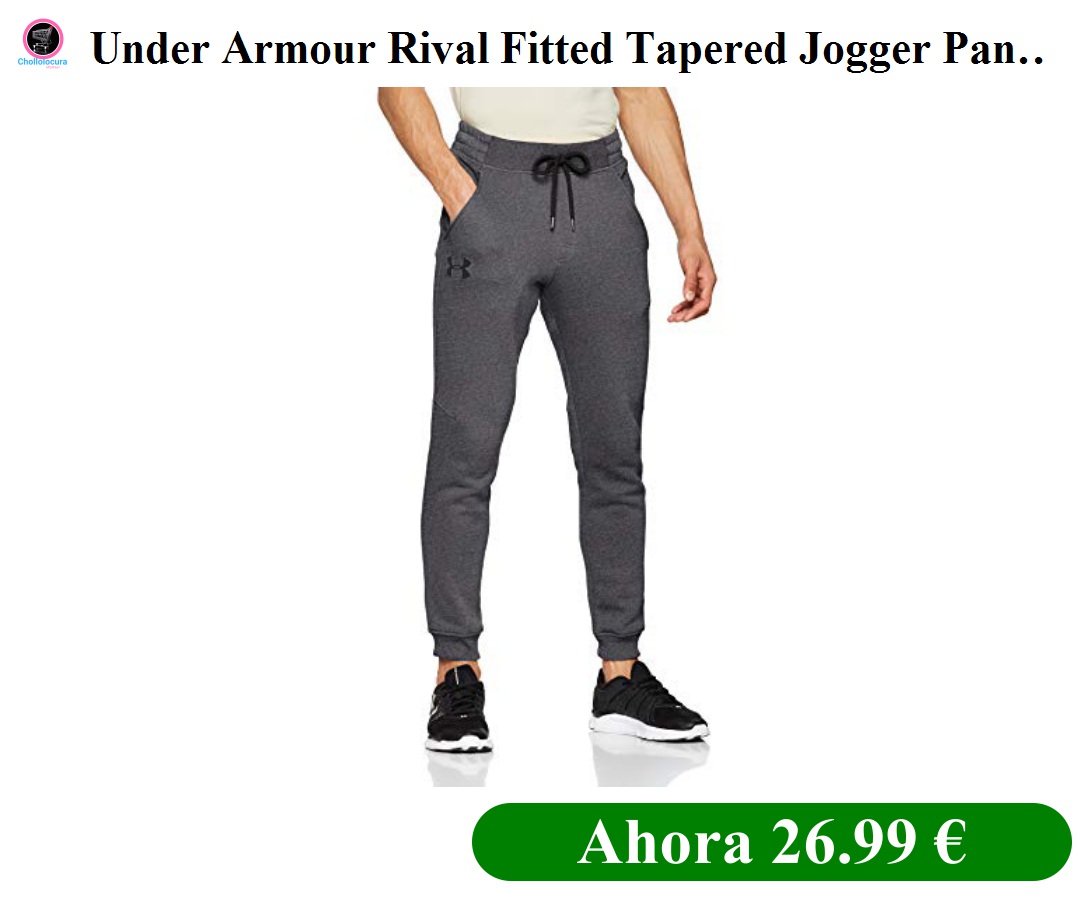 under armour rival fitted tapered jogger