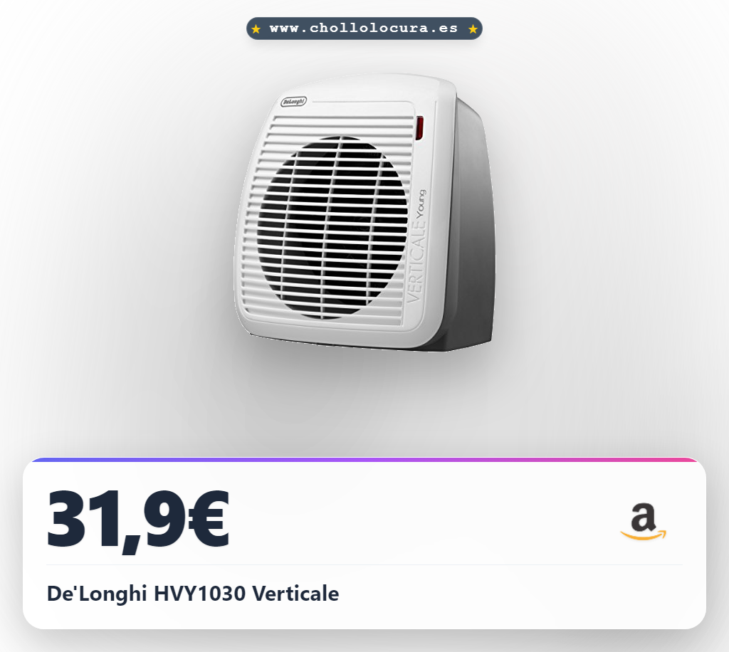 De'Longhi HVY1030 Verticale