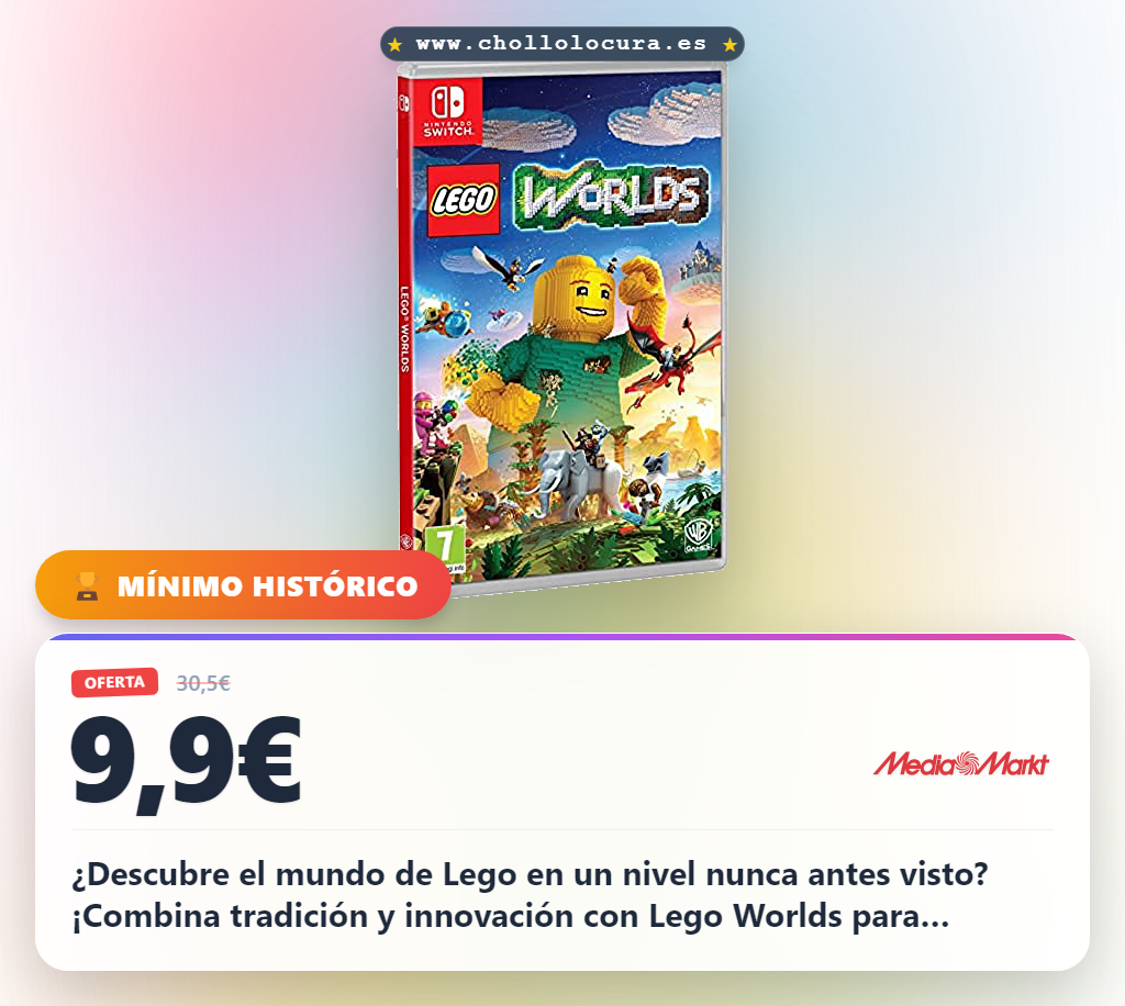 Lego Worlds para Nintendo Switch