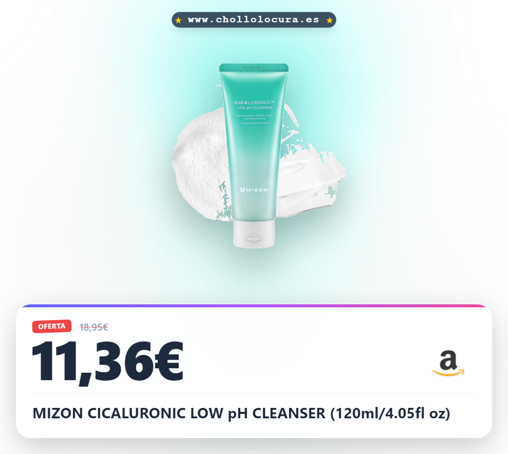 MIZON CICALURONIC LOW pH CLEANSER (120ml/4.05fl oz)