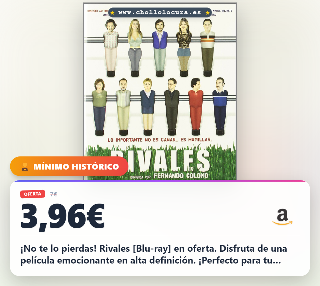 Rivales [Blu-ray]