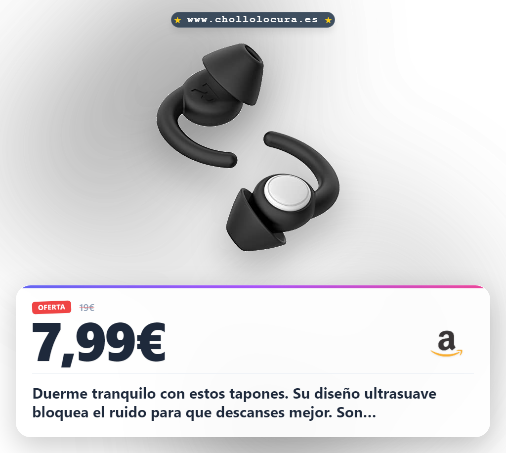 Aprovecha estos tapones de oído Afflatus para niños y viajes a precio de chollo. Cancelación de ruido ultrasuaves y cómodos para conciertos.