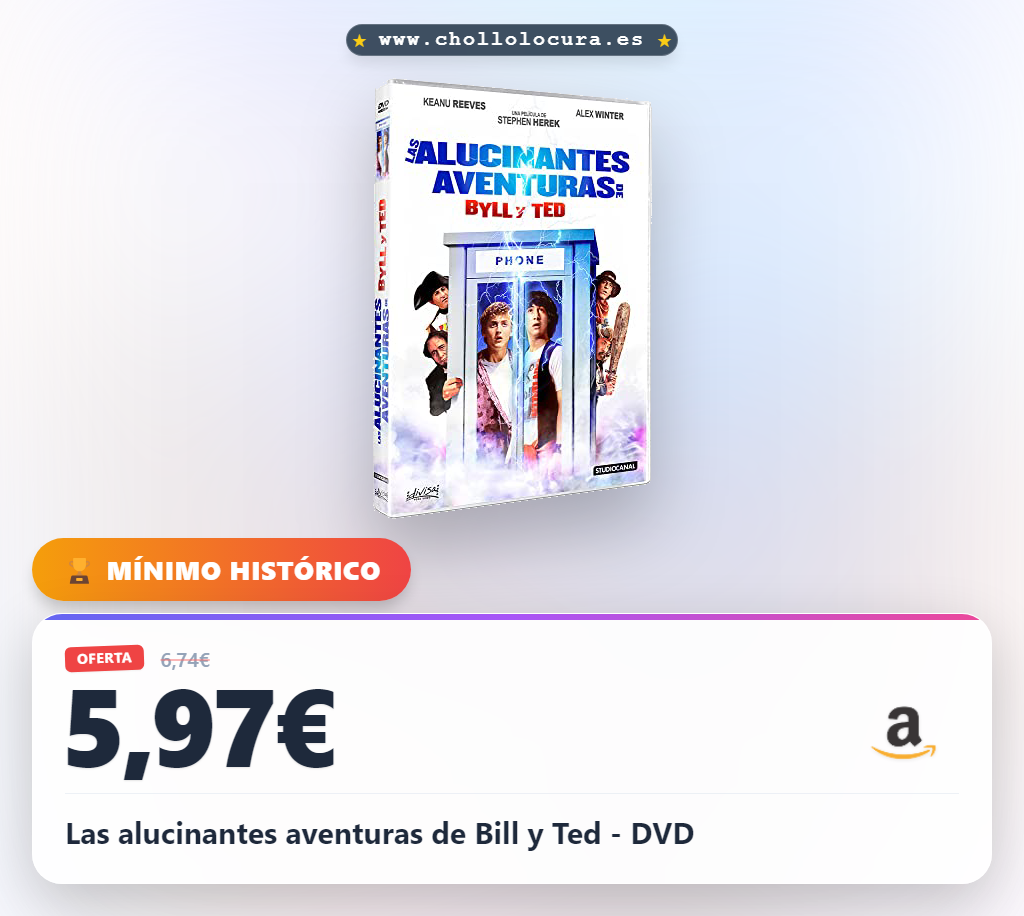 Las alucinantes aventuras de Bill y Ted - DVD