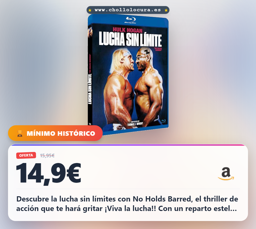 Lucha Sin Límite [Blu-ray] (1989) No Holds Barred