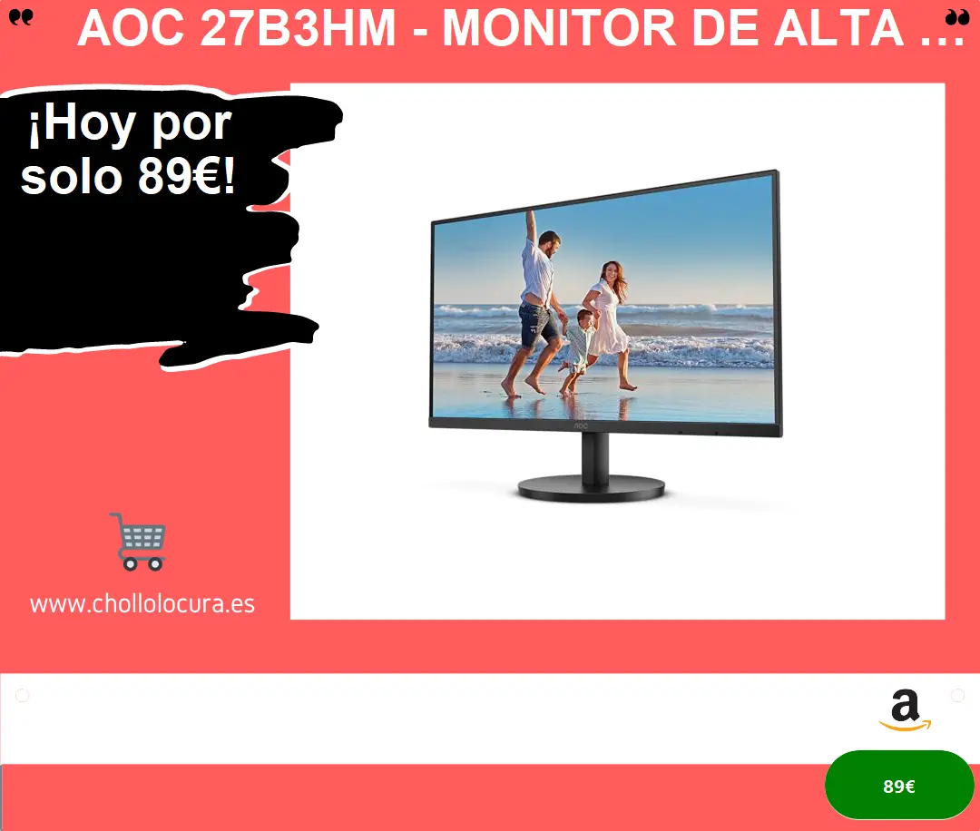 AOC 27B3HM - Monitor de Alta Calidad