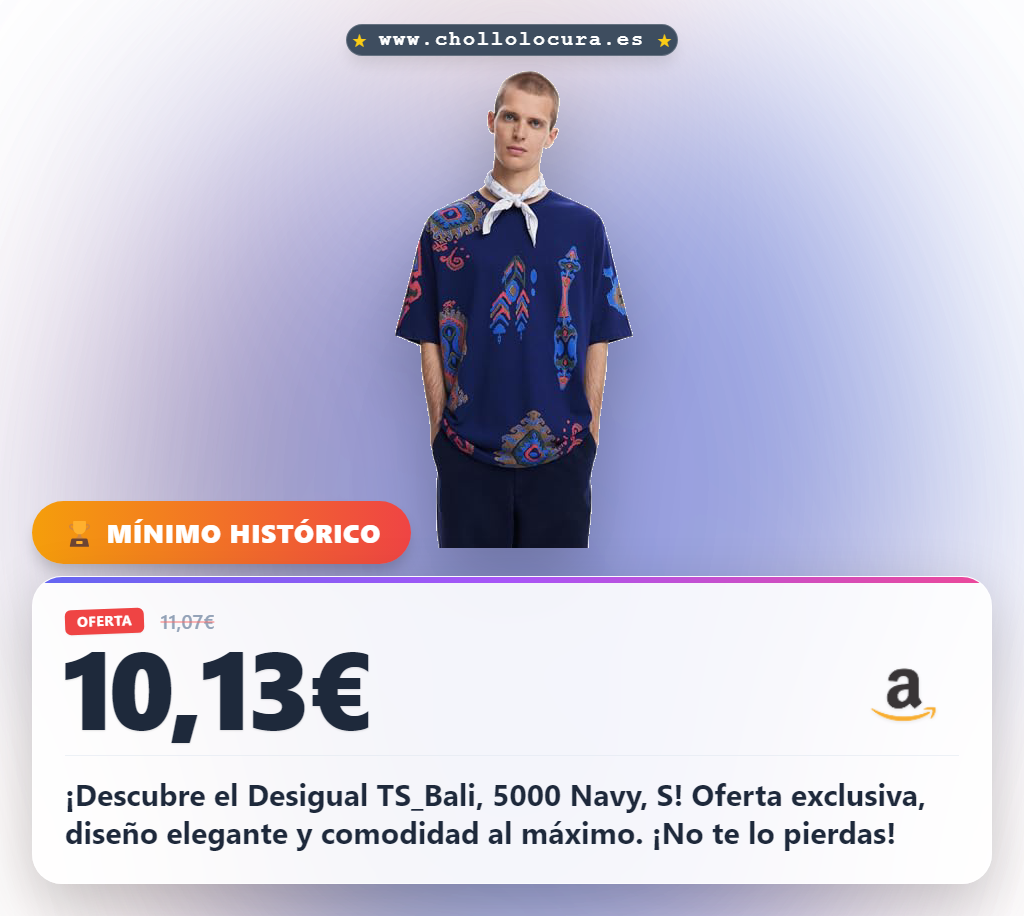 Desigual TS_Bali, 5000 Navy, S