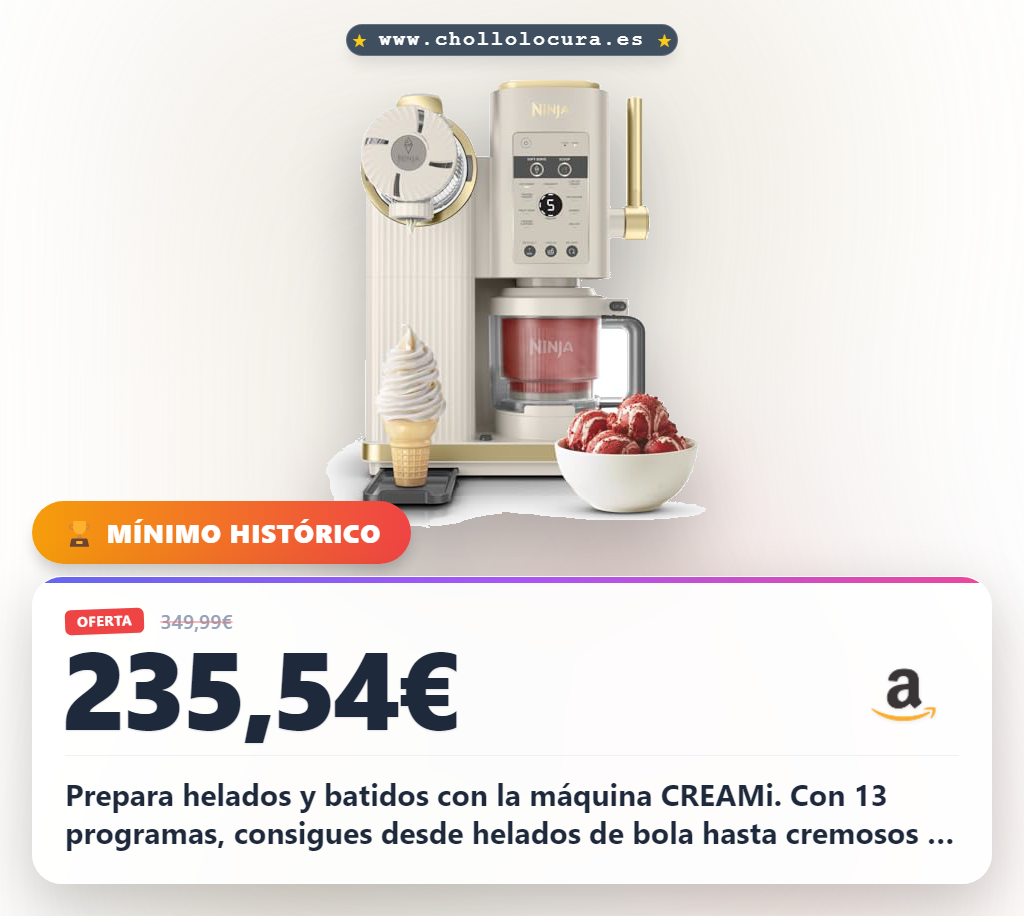 Aprovecha 13 programas de helados y batidos con Ninja CREAMi 2 en 1 y tecnología Creamify para postres proteicos