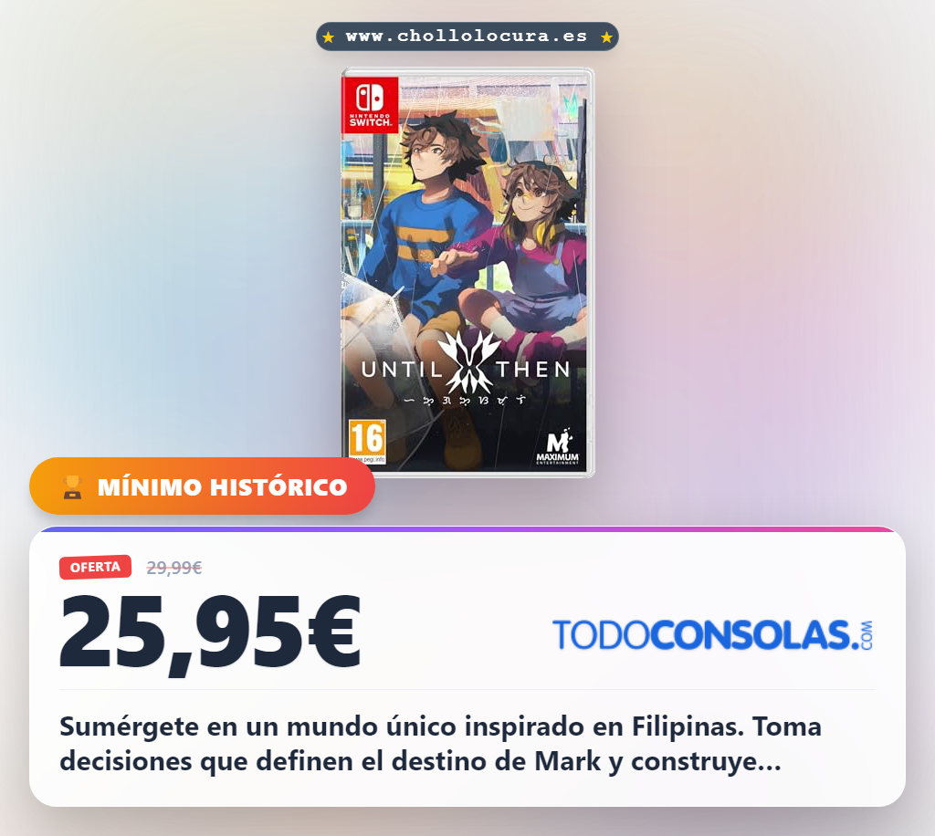 Aprovecha Until Then en Nintendo Switch: explora personajes, redes sociales y decisiones difíciles.