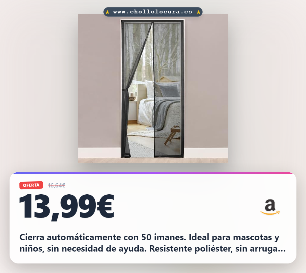 HONGTAISHENG Mosquitera Puerta Magnetica, 95x215 cm Cortina Mosquitera para Puerta Exterior de Balcón Patio, Mosquiteras Magneticas Se Cierra Automáticamente, Cinta Adhesiva Doble Cara 4 cm, Negro