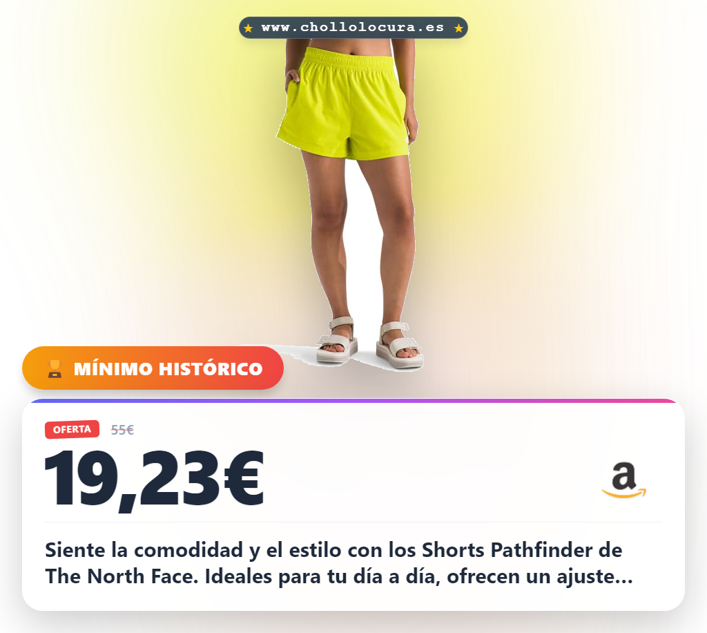 Aprovecha los shorts The North Face W Class V Pathfinder Pull ON en oferta histórica para mujer