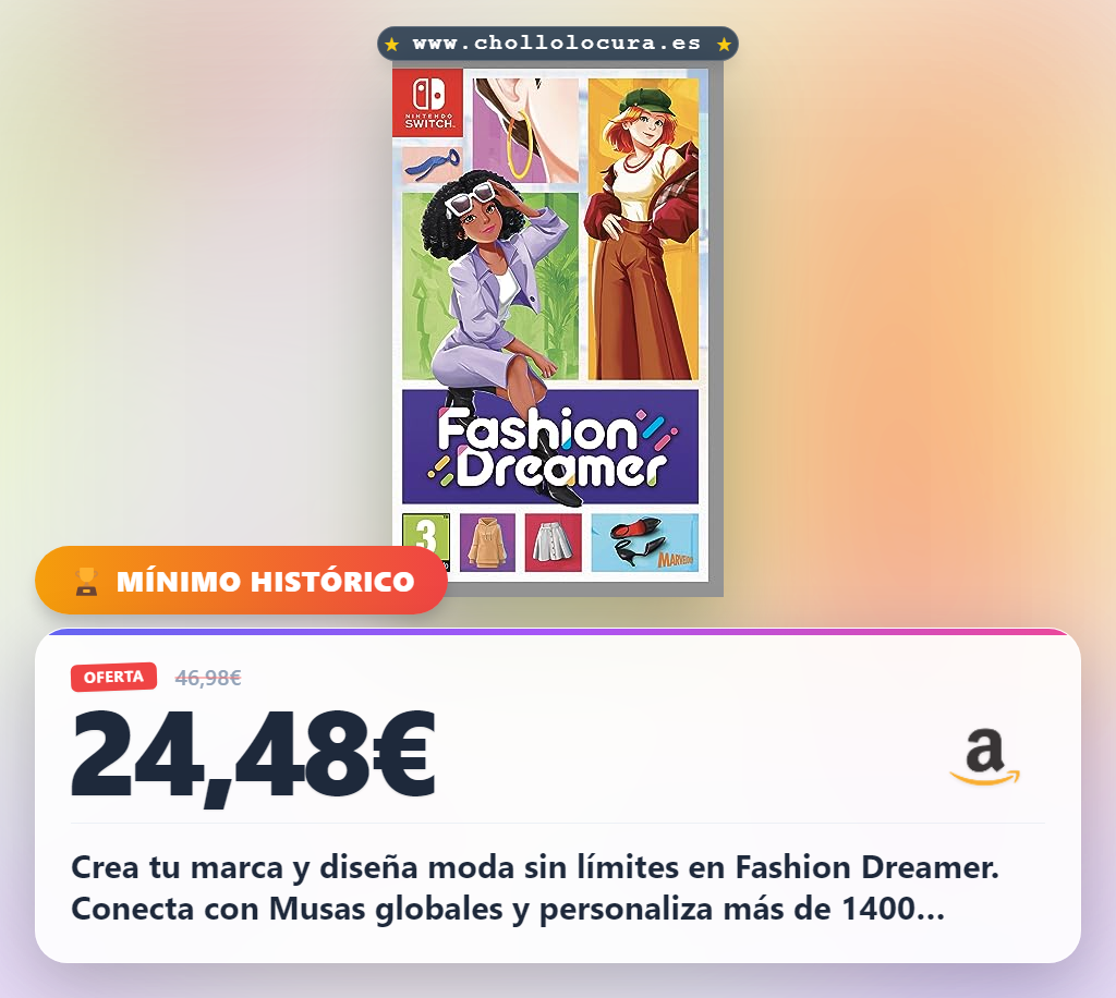 Accede a Fashion Dreamer: ¡Crea tu marca de moda y conviértete en influencer con este chollo histórico!