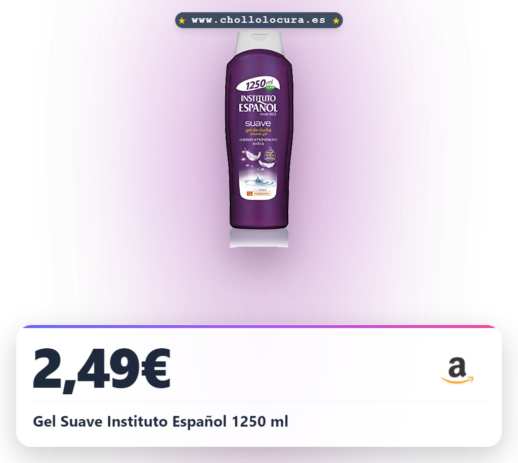 Gel Suave Instituto Español 1250 ml