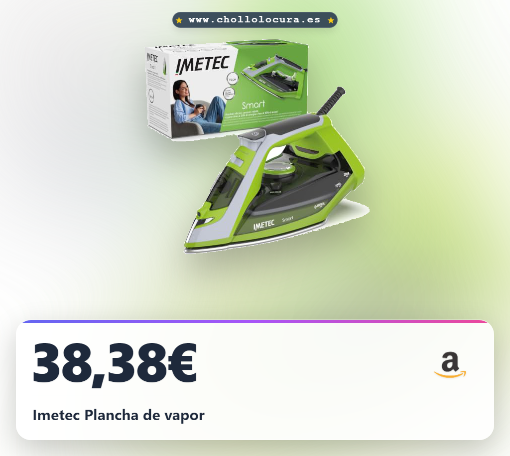 Imetec Plancha de vapor