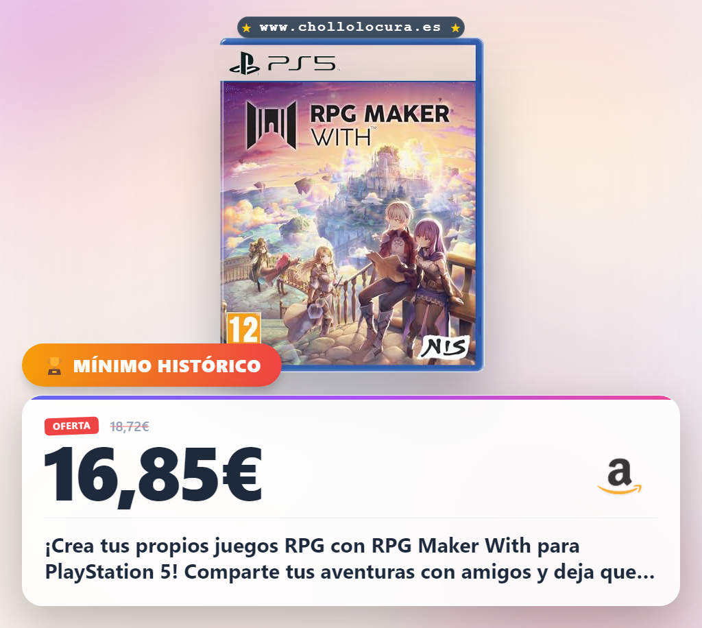 ¡Crea, Comparte y Juega con RPG Maker With en PlayStation 5!