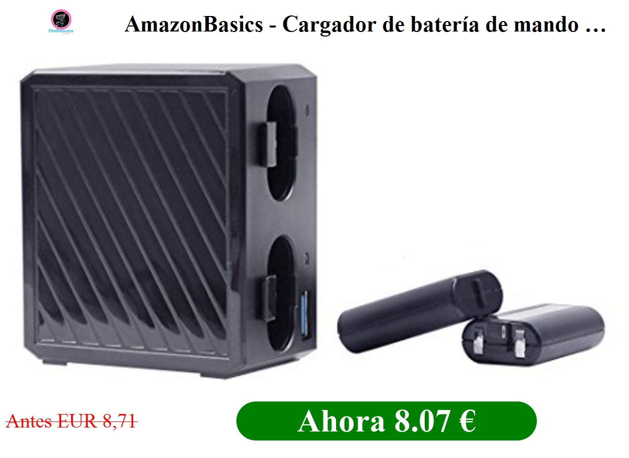AmazonBasics - Cargador de batería de mando (para Xbox One ...