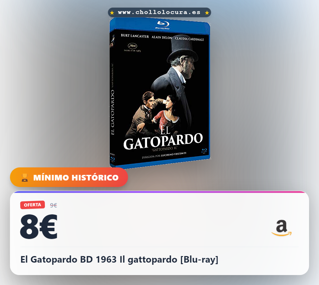 El Gatopardo BD 1963 Il gattopardo [Blu-ray]