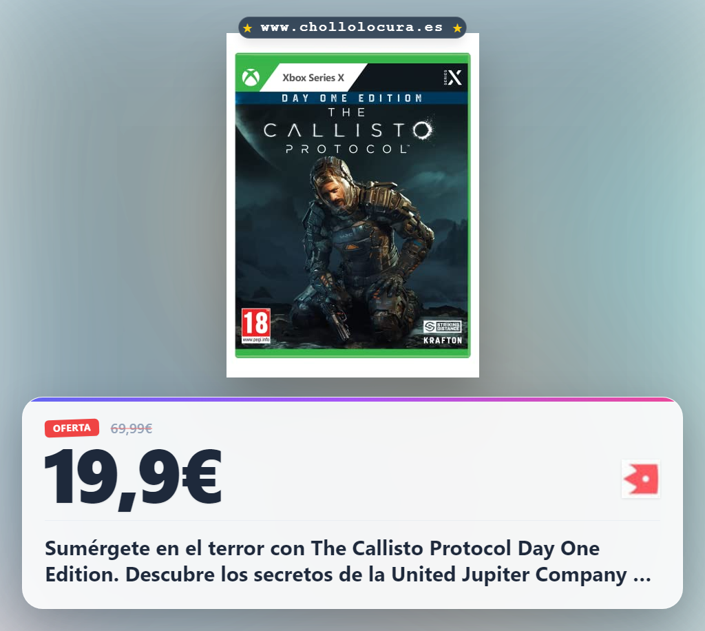 Aprovecha The Callisto Protocol Day One Edition para Xbox Series X con gráficos espectaculares y secretos exclusivos
