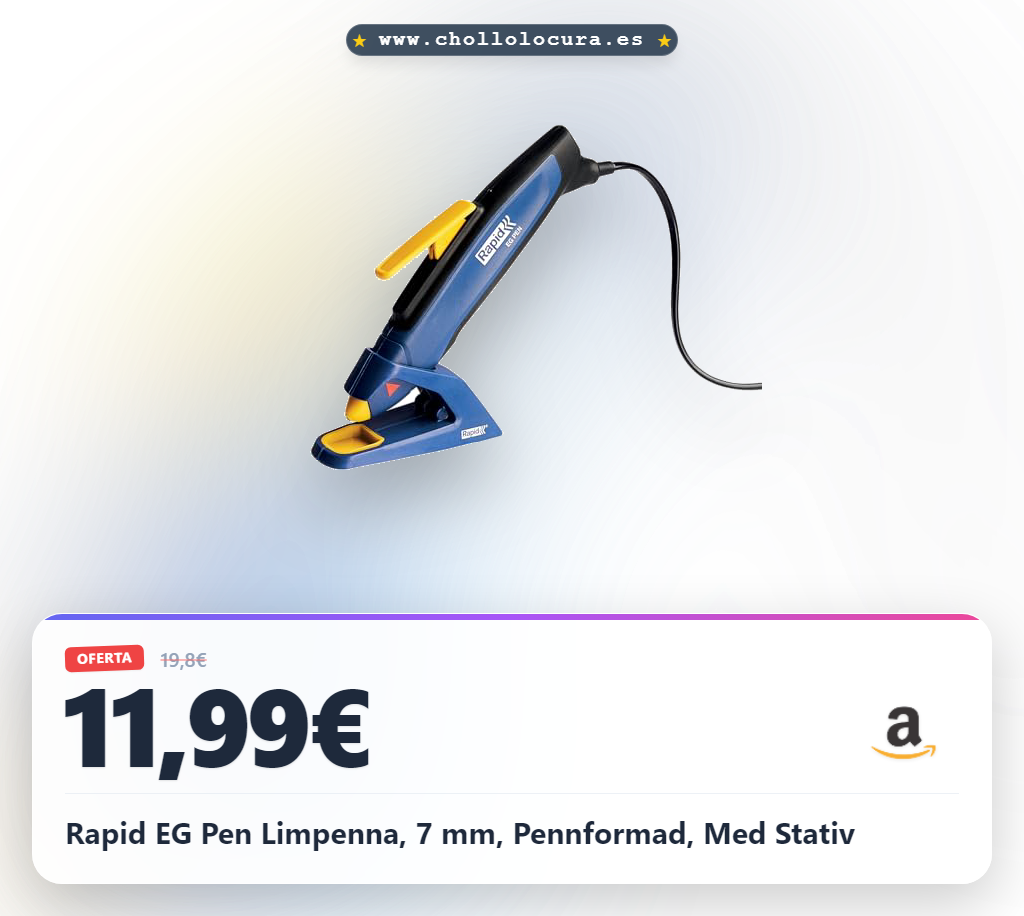 Rapid EG Pen Limpenna, 7 mm, Pennformad, Med Stativ