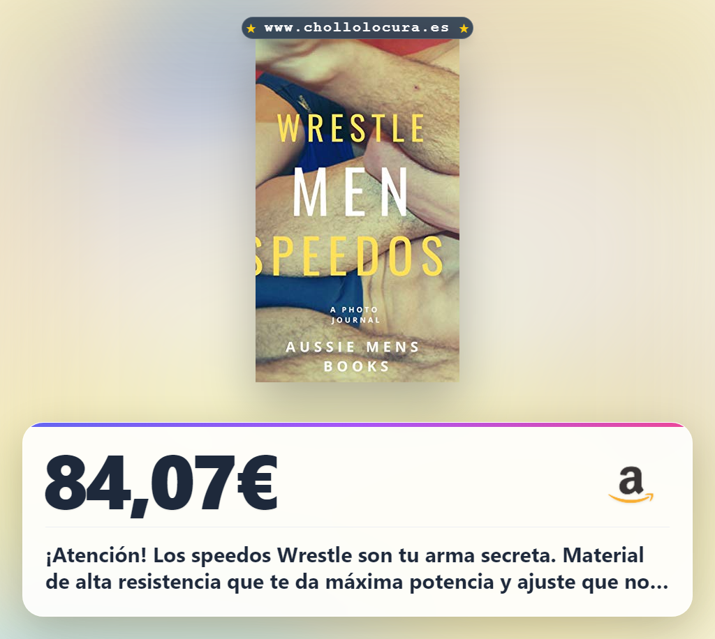 ¡Atención! Los speedos Wrestle son tu arma secreta. Material de alta resistencia que te da máxima potencia y ajuste que no te deja ni respirar. ¡No dejes pasar esta oferta de locura y llévatelos ahora!