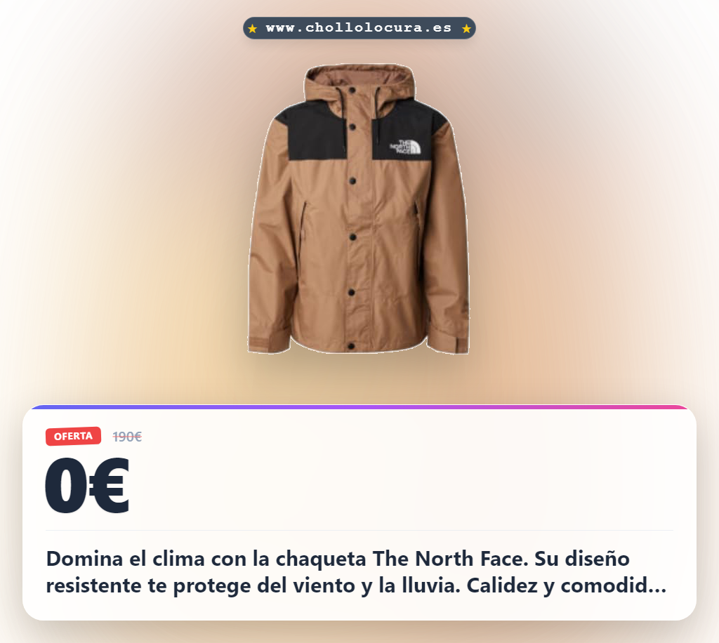 Llévate la chaqueta The North Face REIGN ON hombre negra a precio de chollo en oferta histórica al mejor precio del año