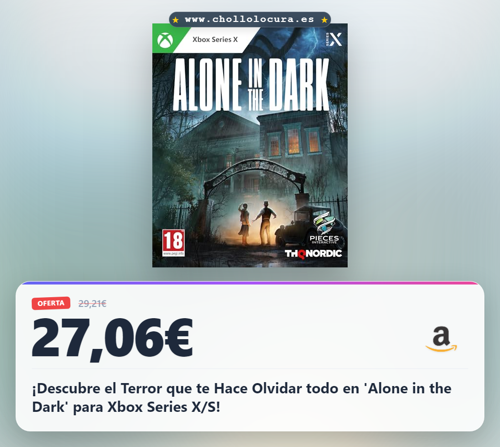 Alone in the Dark: Reinvención del Terror en Xbox Series X/S