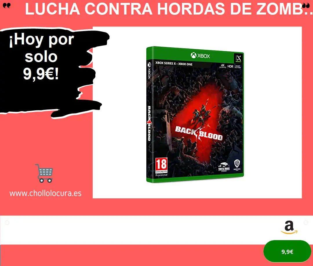 Lucha contra hordas de zombies con Back 4 Blood en la edición limitada para Xbox Series
