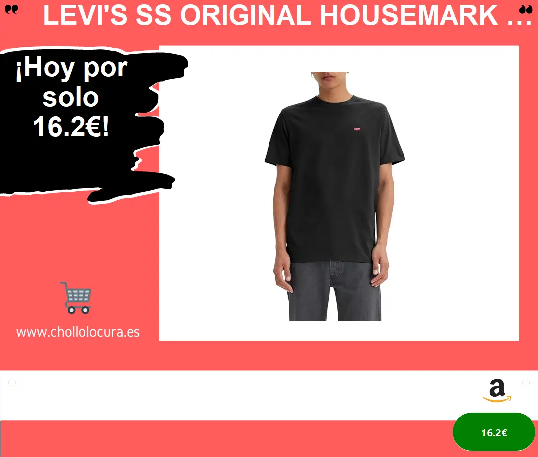 Sudadera Levi's Ss Original Housemark Tee