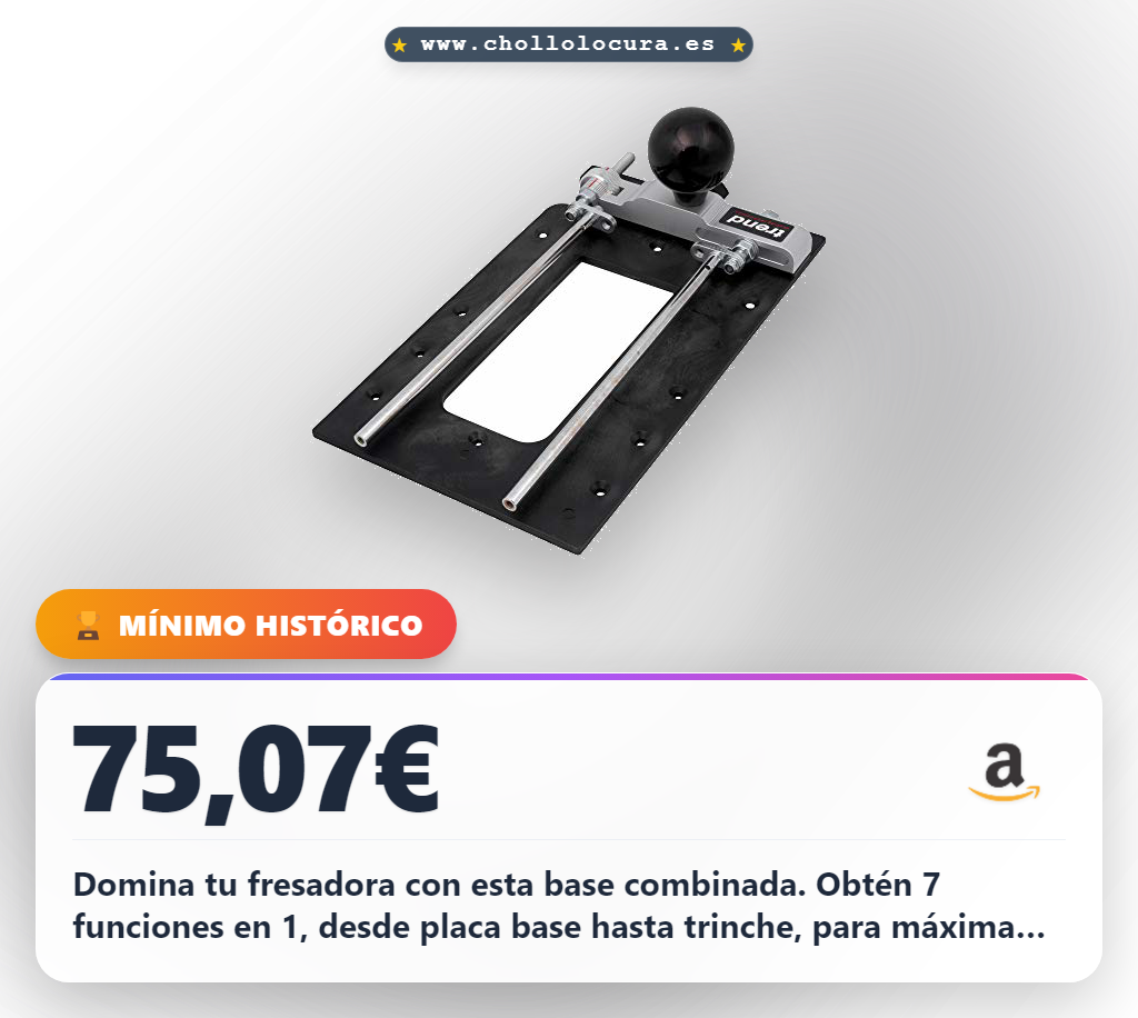 Encuentra la Trend Base combinada de cambio rápido para fresadora con 7 funciones en 1 y máxima precisión