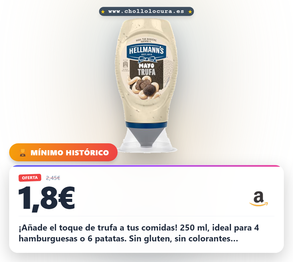 Hellman's Mayo Trufa, 250 ml