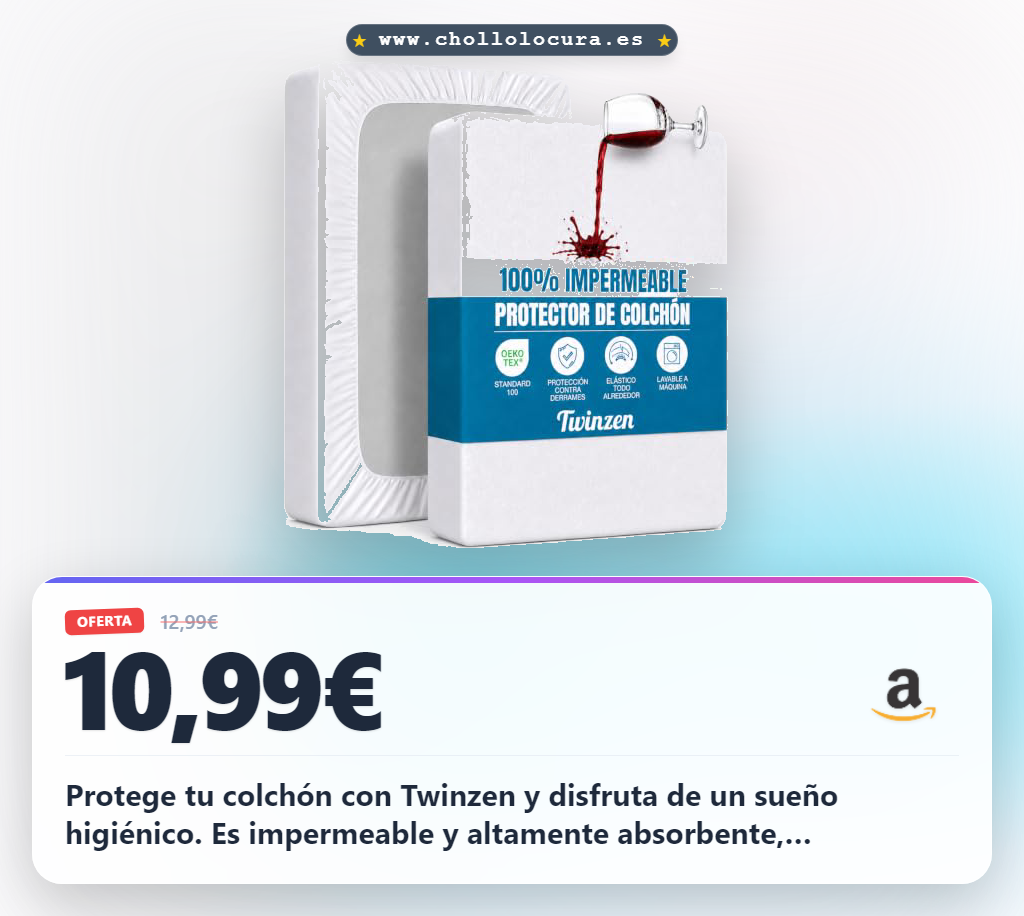 Encuentra el protector colchon impermeable 90x190 lavable a 90°C y antibacteriano al mejor precio