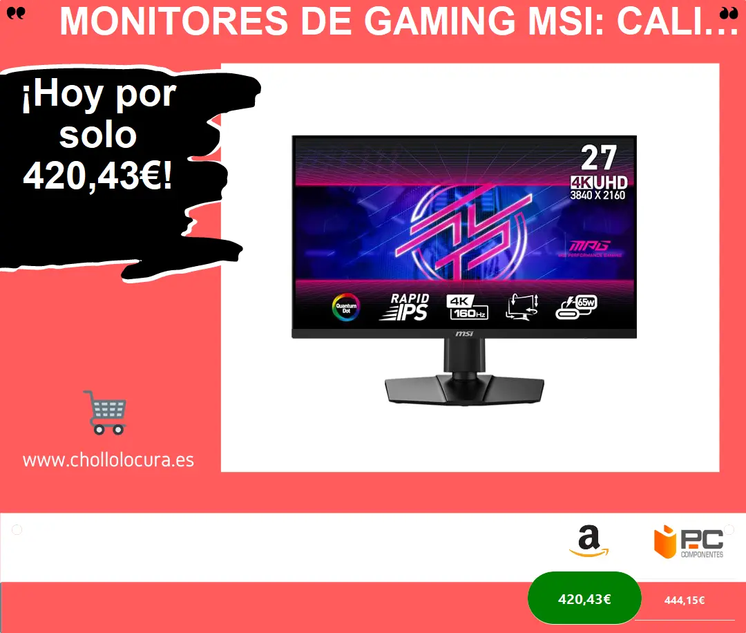 Monitores de Gaming MSI: Calidad y Prestaciones en un Solo Producto
